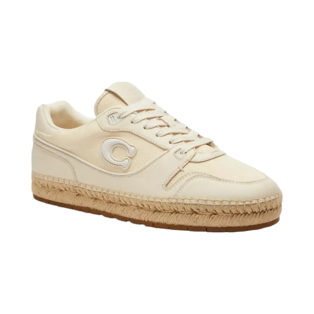 Coach Soho Espadrille Sneaker in Chalk - HypeFly India View 1