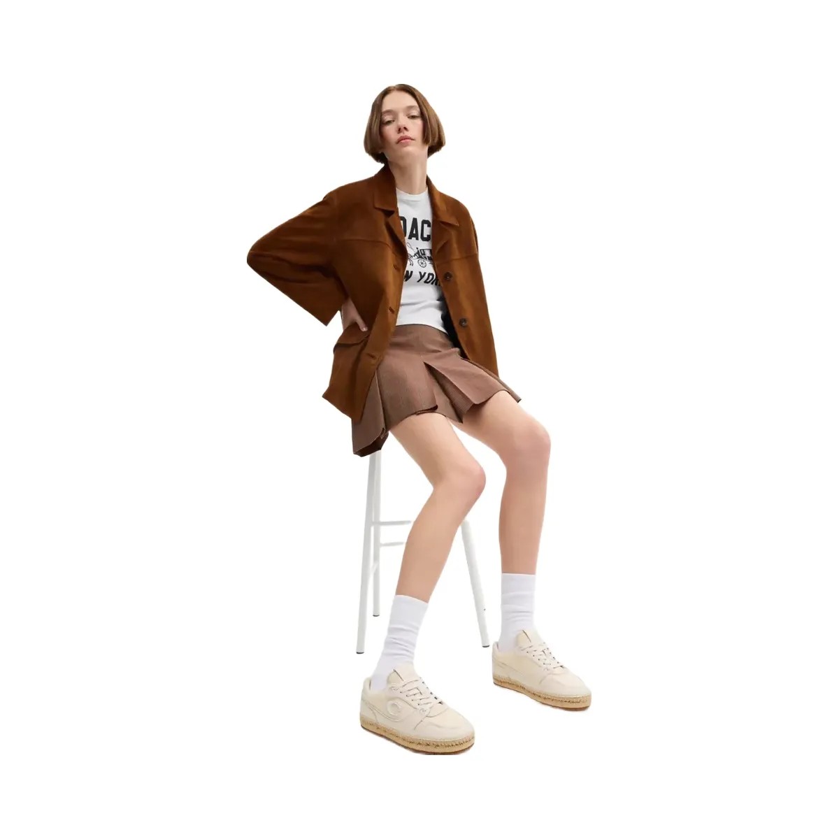 Coach Soho Espadrille Sneaker in Chalk - HypeFly India View 6