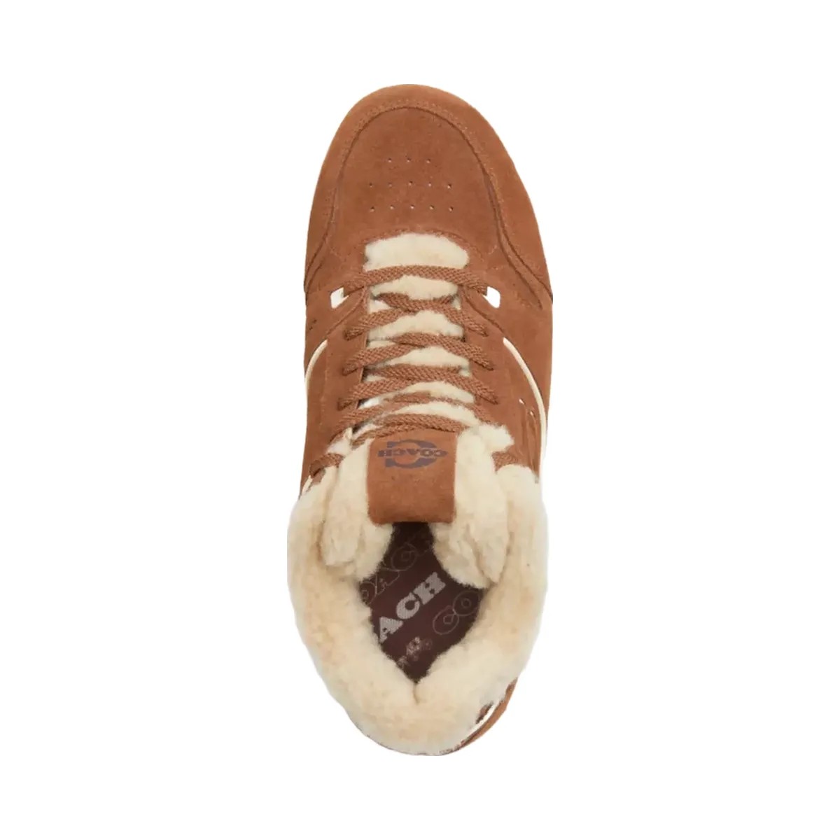 Coach Soho Platform Sneaker in Chalk Sable - HypeFly India View 3