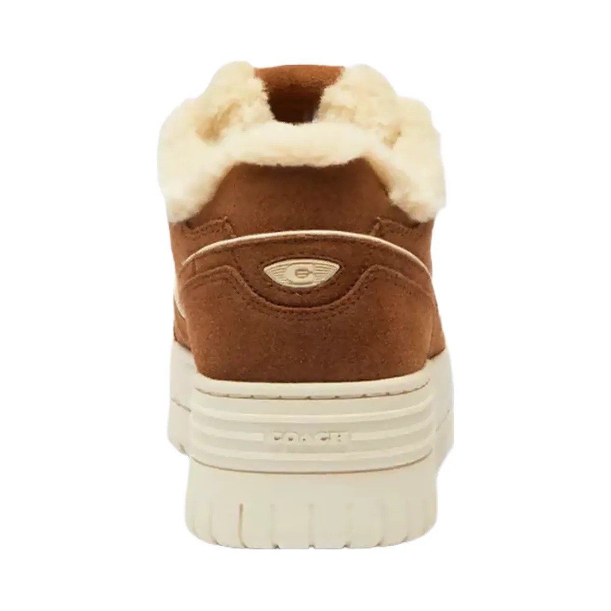 Coach Soho Platform Sneaker in Chalk Sable - HypeFly India View 4