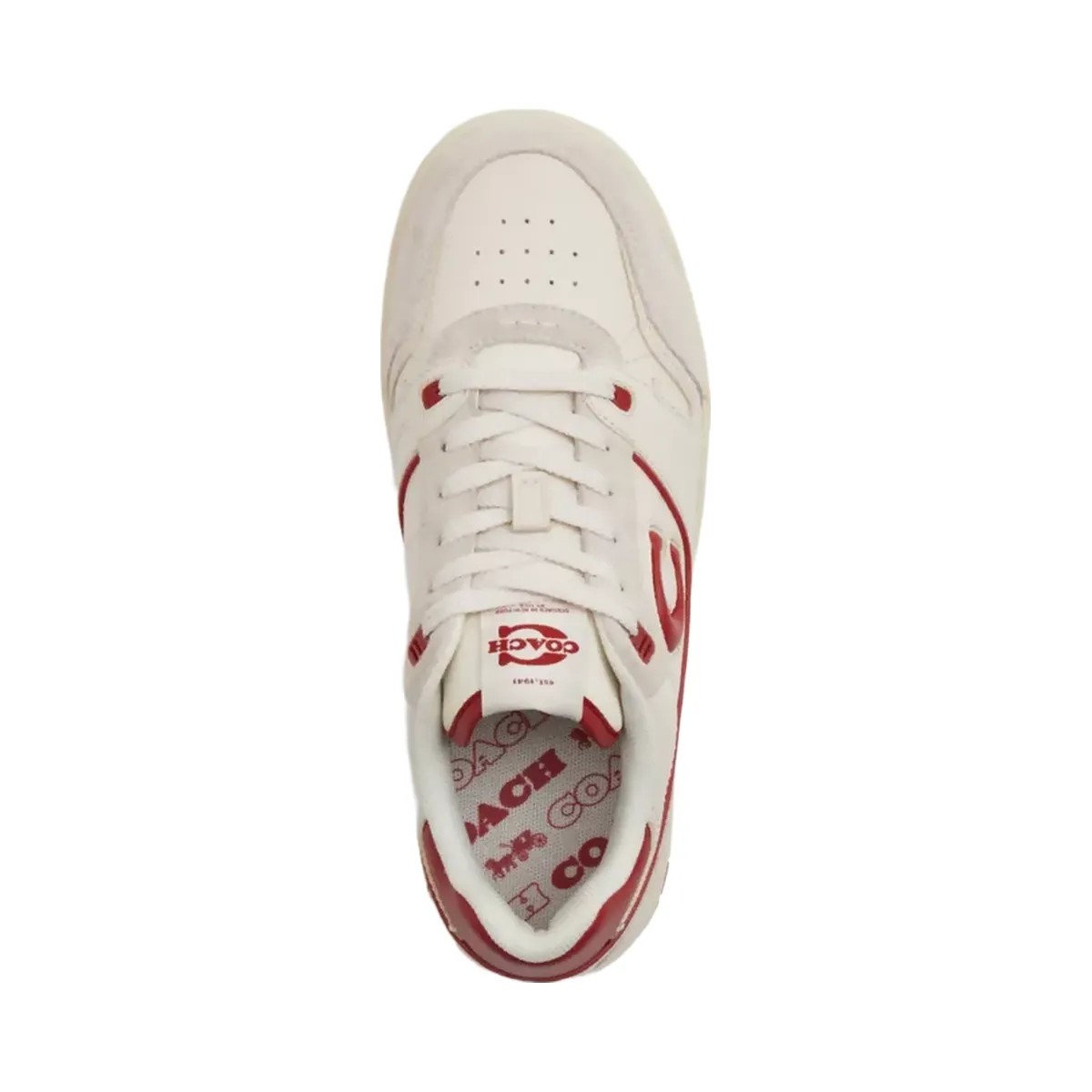 Coach Soho Sneaker in Chalk Poppy - HypeFly India View 3