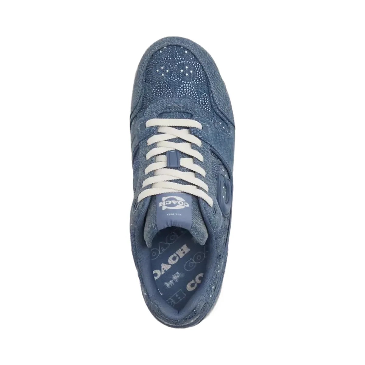 Coach Soho Sneaker In Signature Denim in Denim Blue - HypeFly India View 3