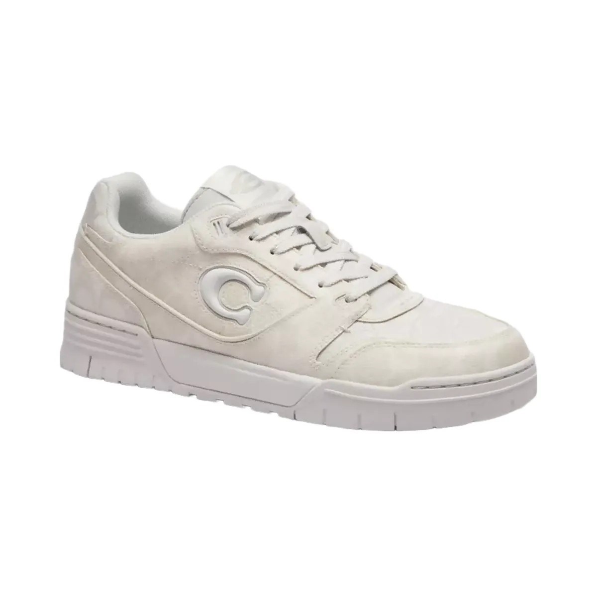 Coach Soho Sneaker In Signature in White - HypeFly India View 1