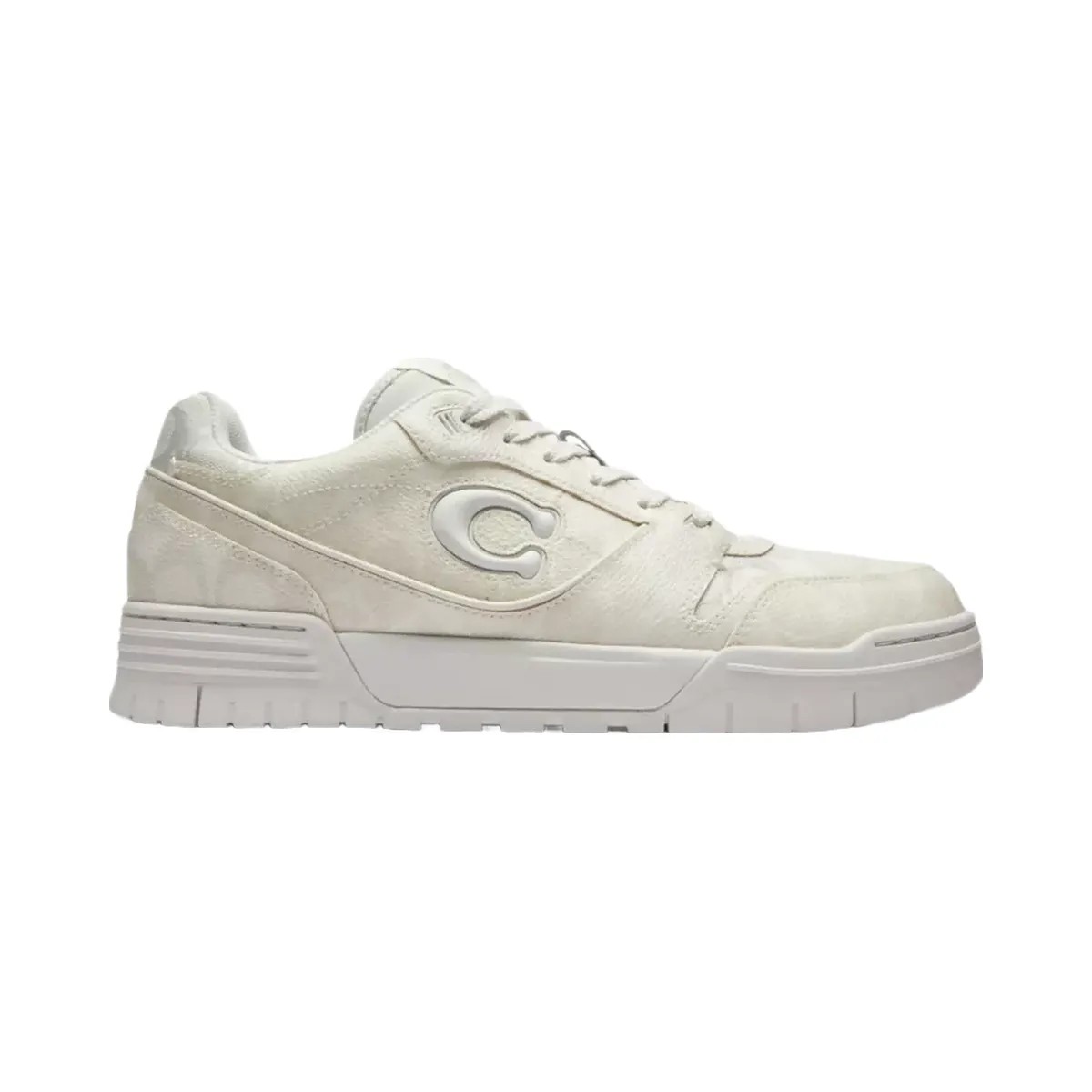 Coach Soho Sneaker In Signature in White - HypeFly India View 2