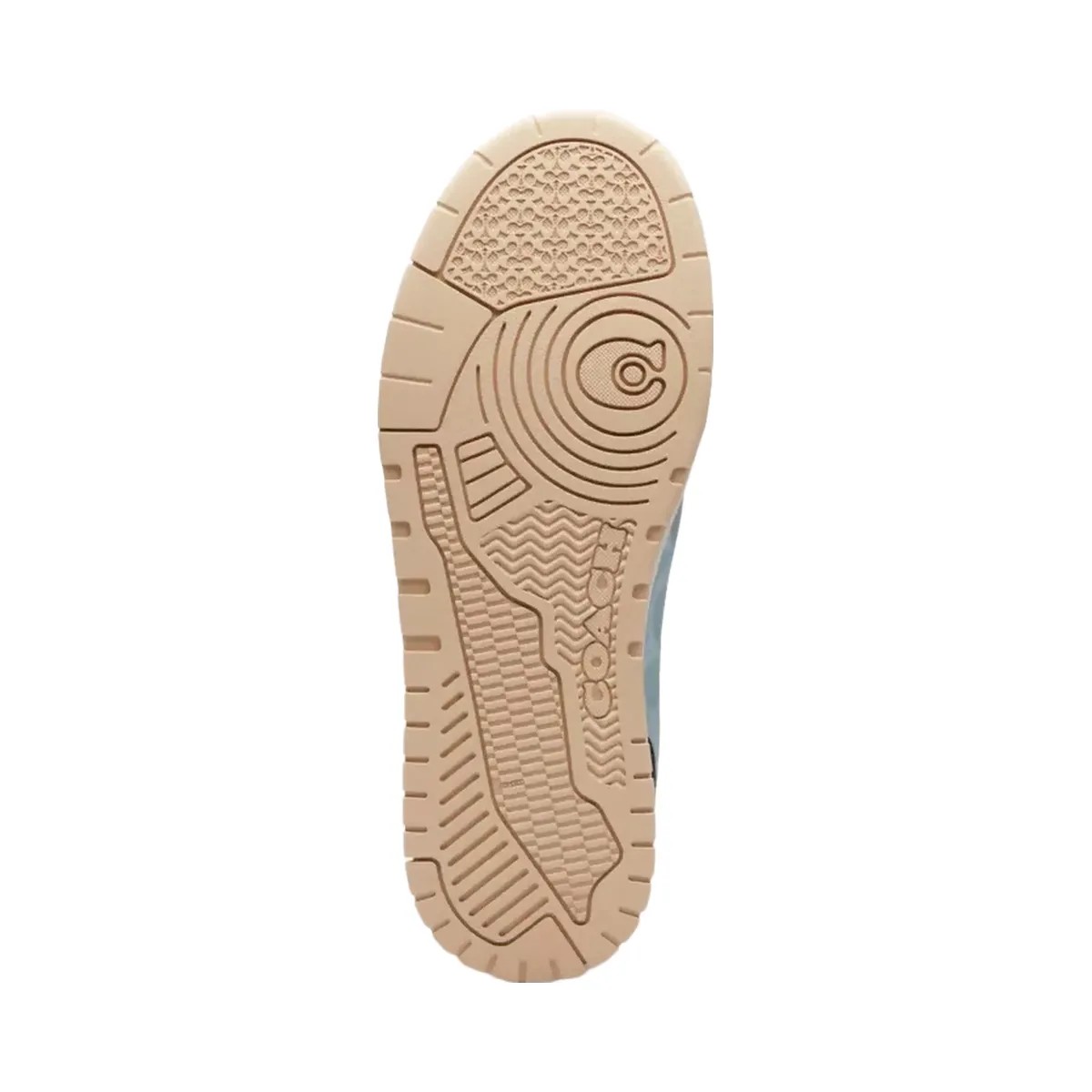 Coach Soho Sneaker With Patent Signature in Sea Mist Black. - HypeFly India View 5