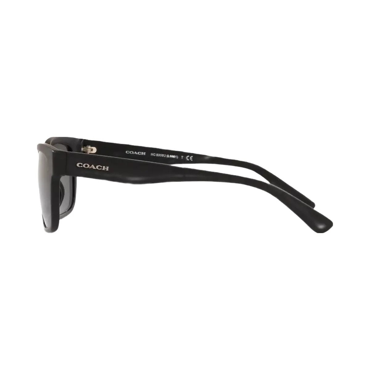 Coach Square Frame Sunglasses in Matte Black - HypeFly India View 4