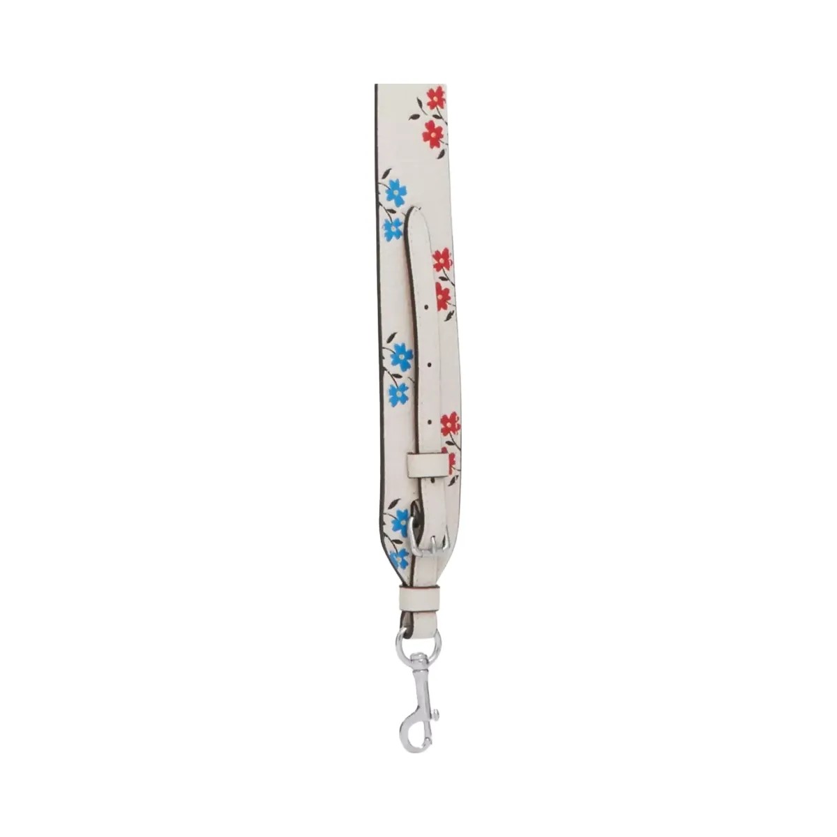 Coach Strap With Floral Print in Silver Chalk Multi - HypeFly India View 2