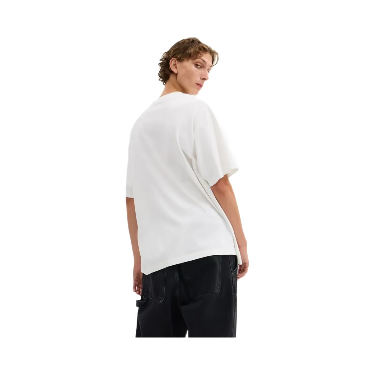 Coach T Rex Relaxed T Shirt In Organic Cotton Vintage Ivory Blue - HypeFly India View 3