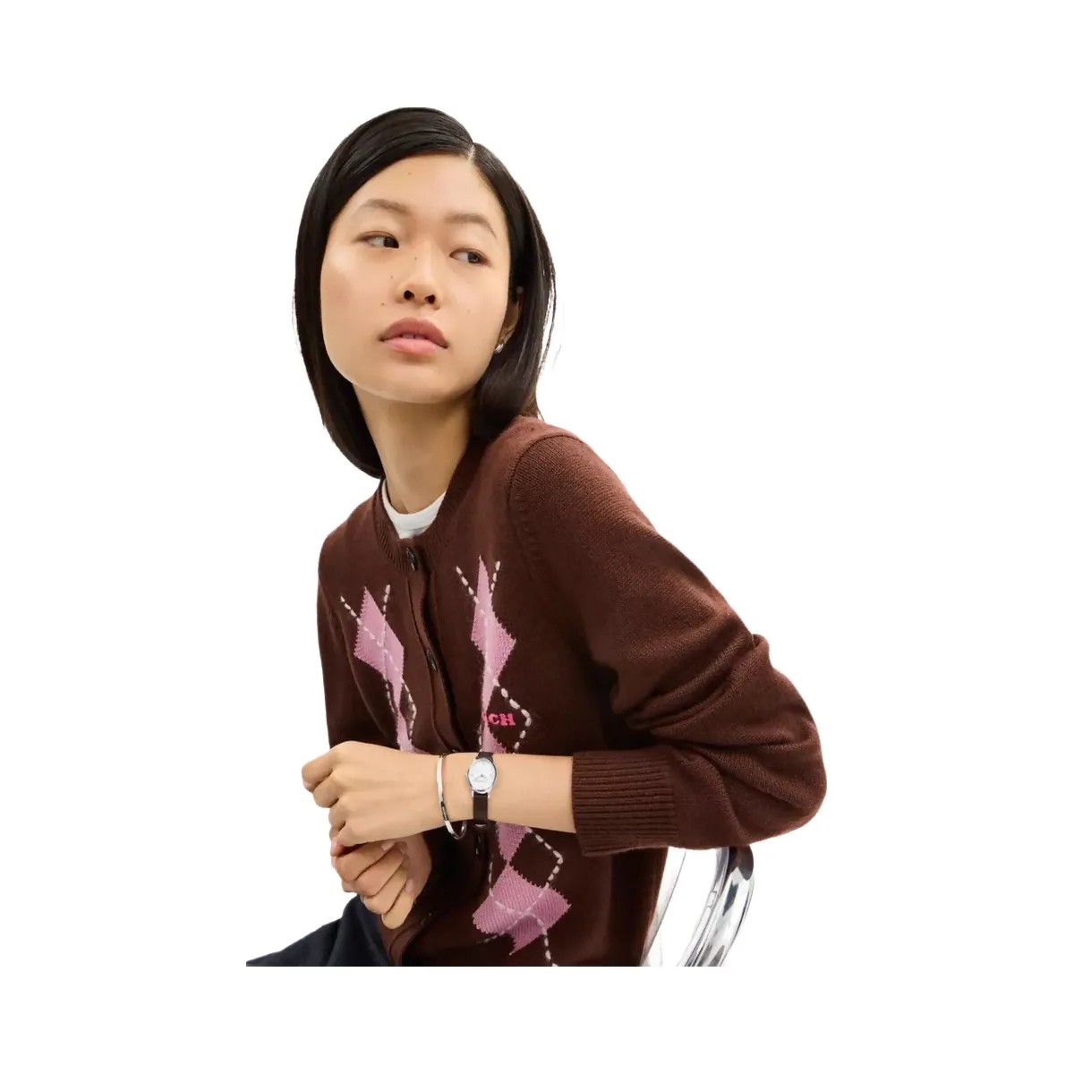 Coach Talia Watch Gift Set, 22 Mm in Stainless Steel Maple - HypeFly India View 6