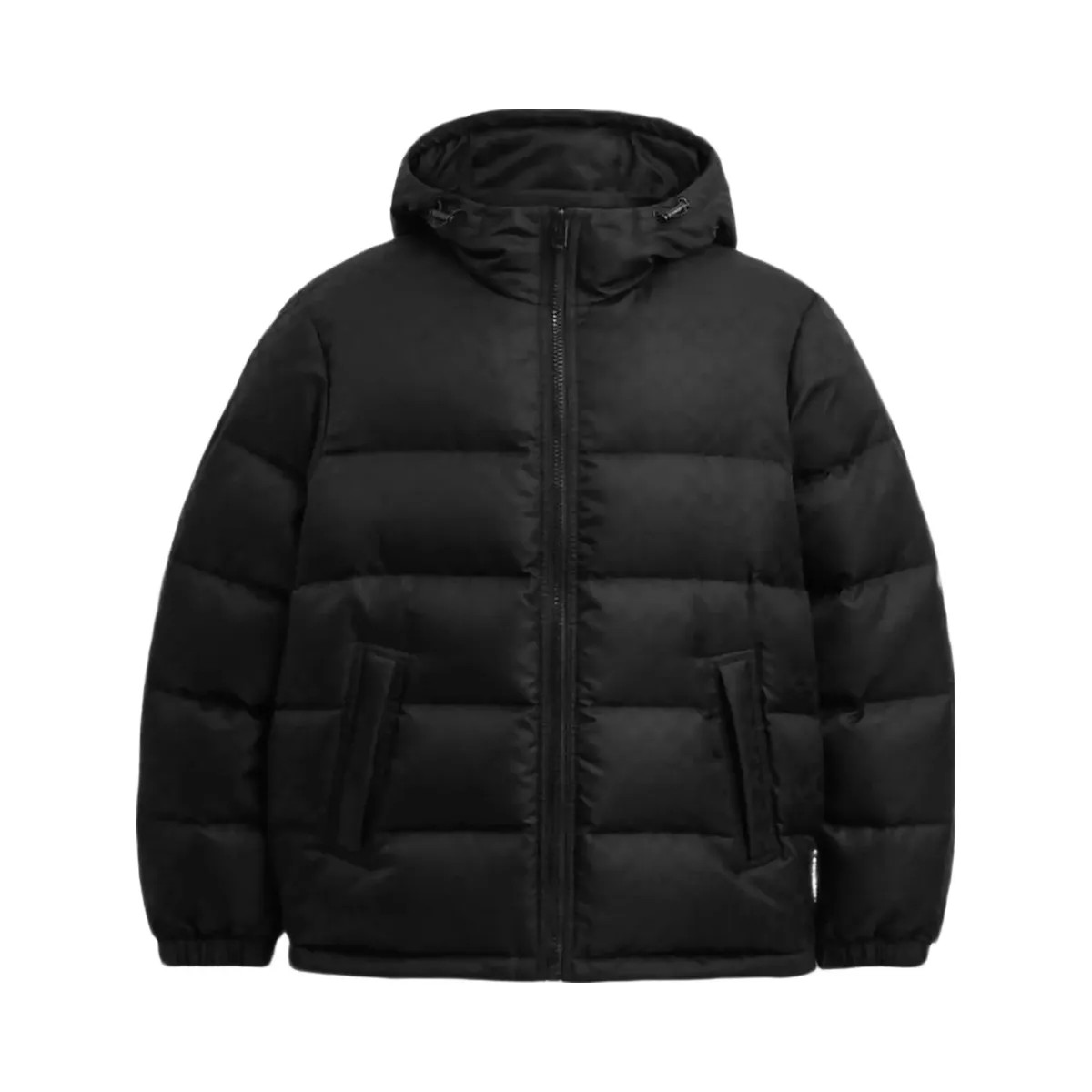 Coach Tonal Signature Down Jacket Black - HypeFly India View 1