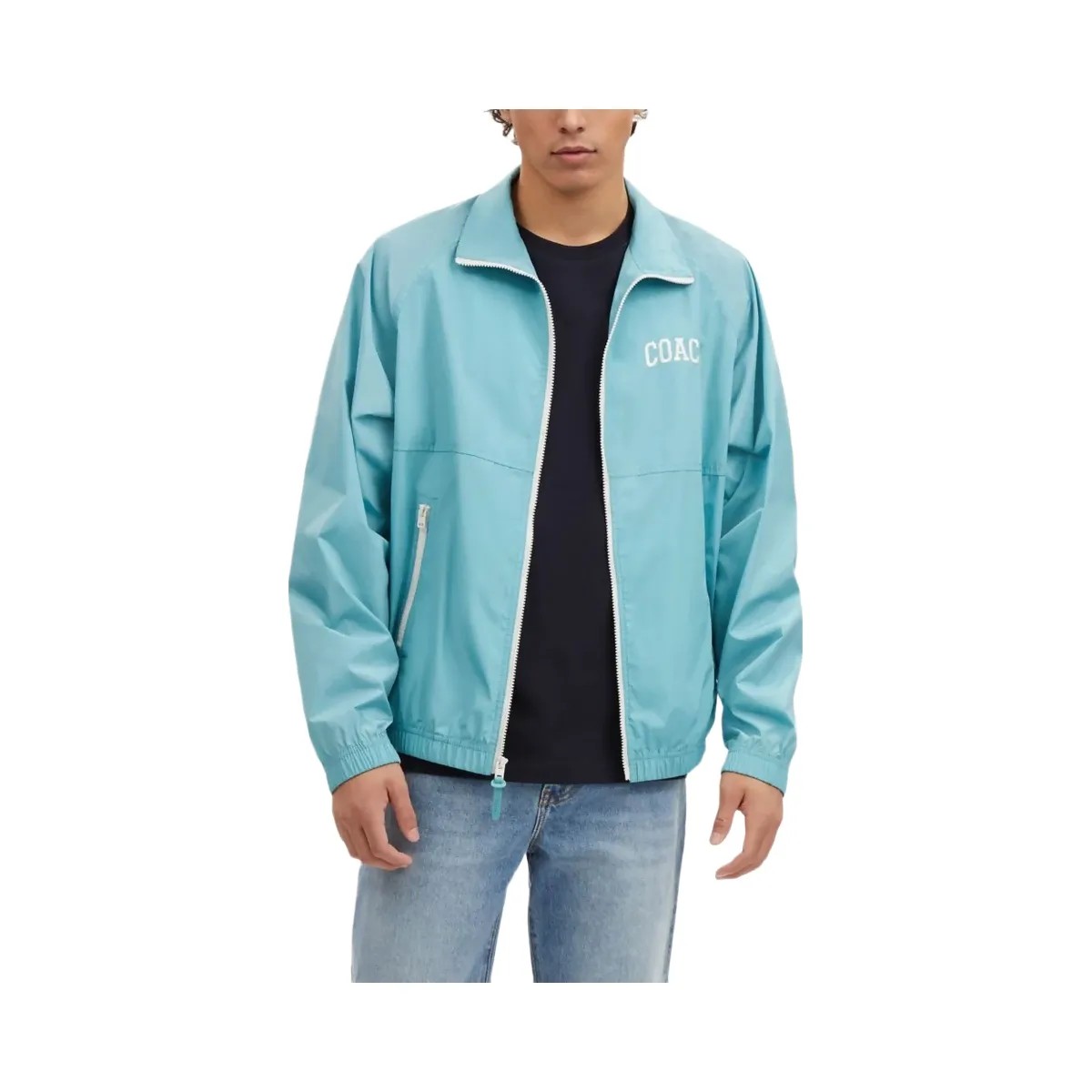 Coach Track Jacket Faded Blue - HypeFly India View 2