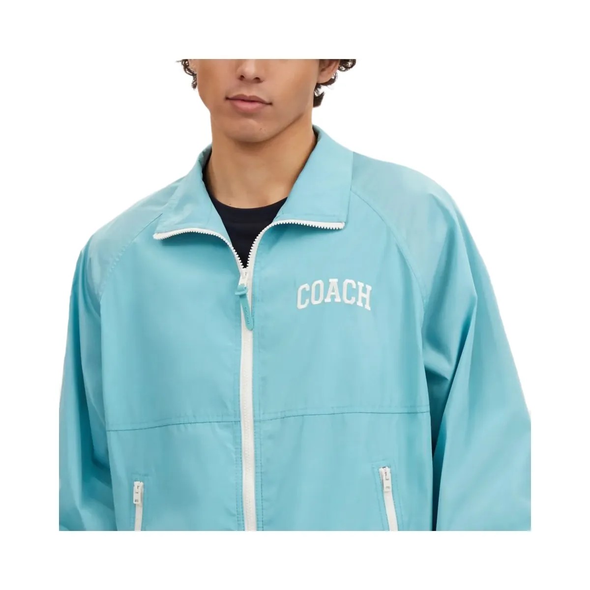 Coach Track Jacket Faded Blue - HypeFly India View 4