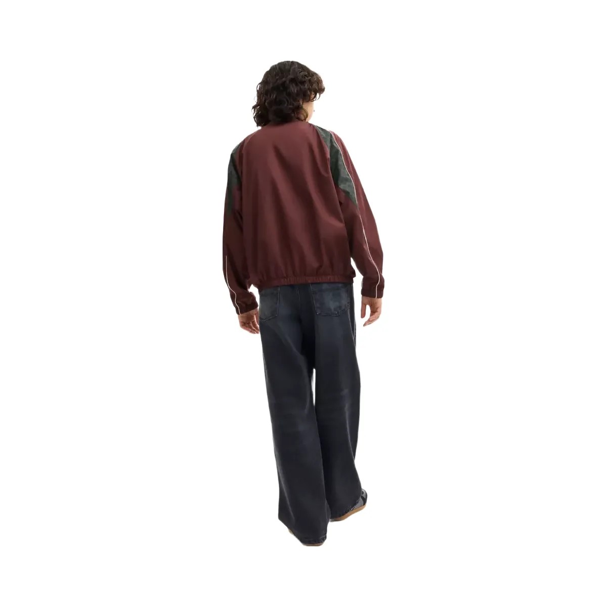 Coach Track Jacket in Burgundy - HypeFly India View 3