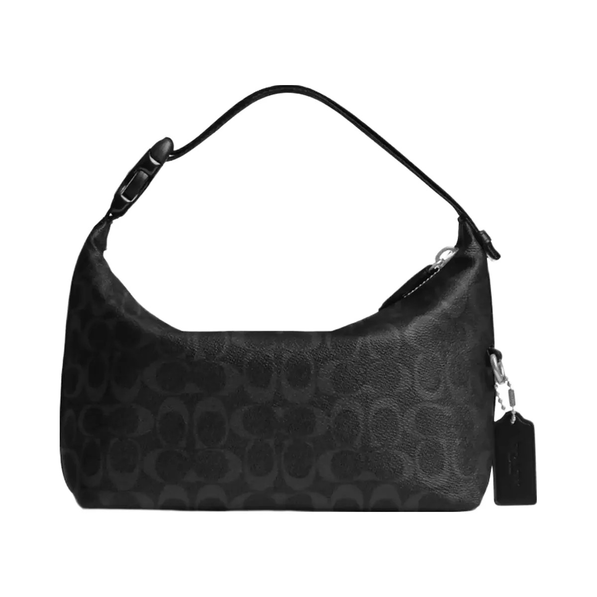 Coach Travel Kit With Speedclip In Signature Canvas in Black Signature - HypeFly India View 1
