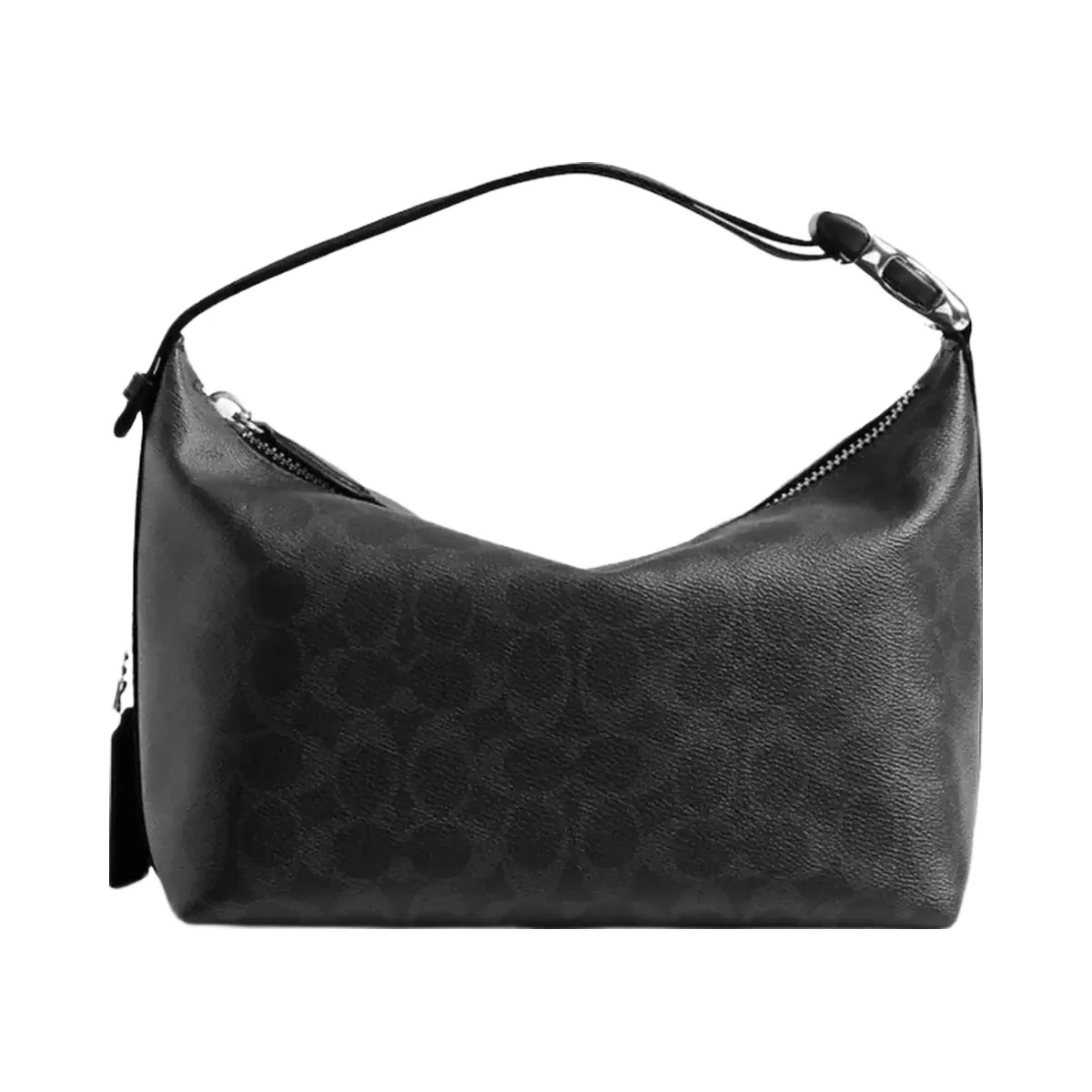 Coach Travel Kit With Speedclip In Signature Canvas in Black Signature - HypeFly India View 2