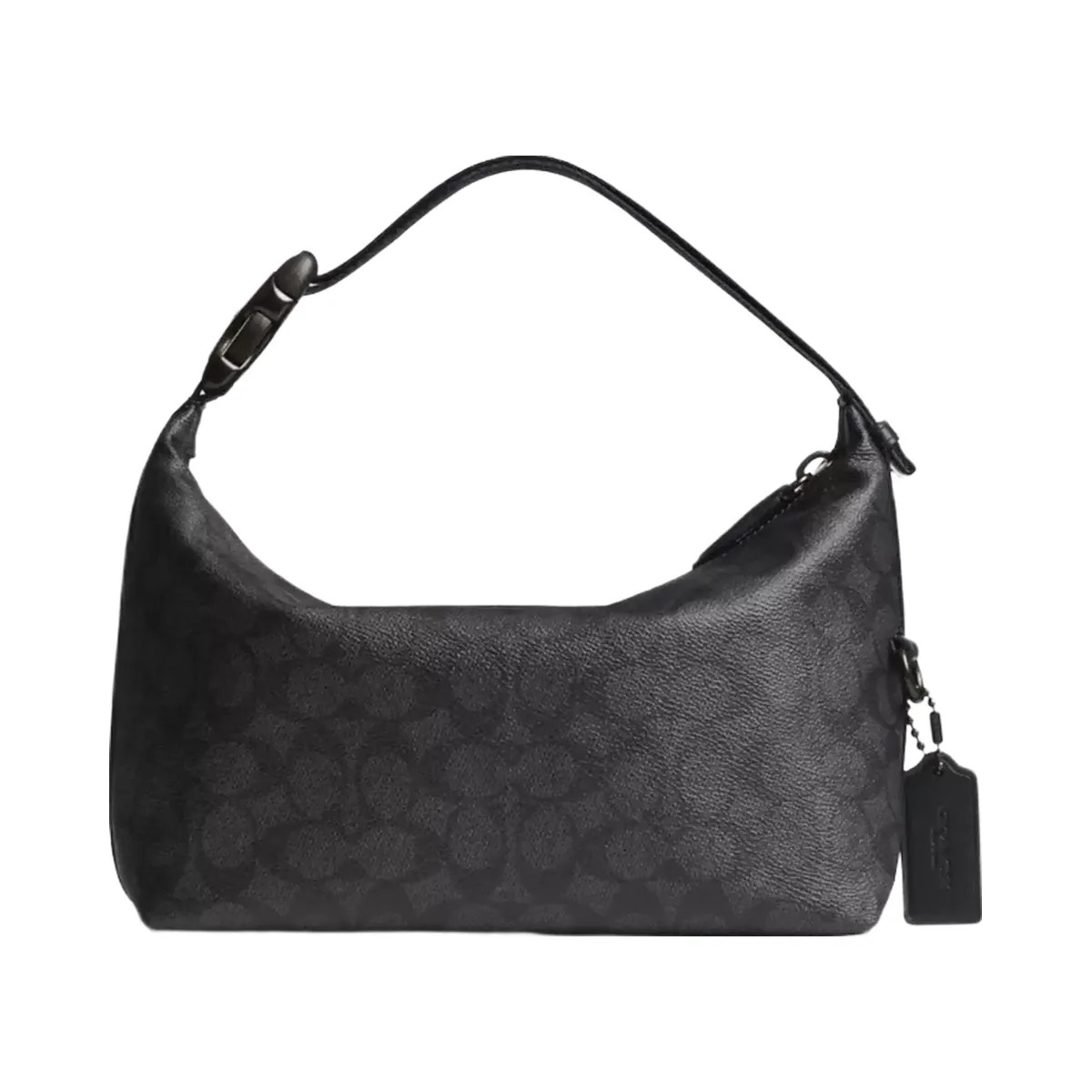 Coach Travel Kit With Speedclip In Signature Canvas in Charcoal - HypeFly India View 1