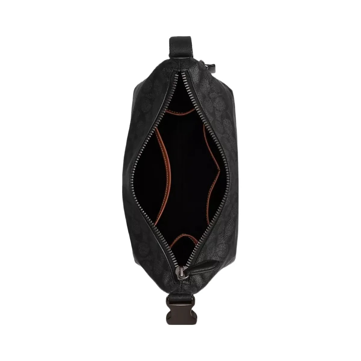 Coach Travel Kit With Speedclip In Signature Canvas in Charcoal - HypeFly India View 2