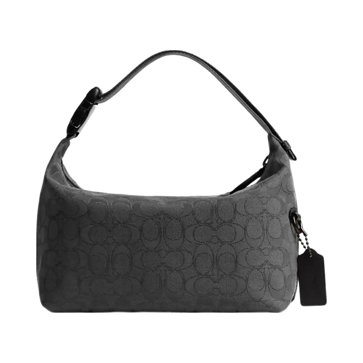 Coach Travel Kit With Speedclip In Signature Jacquard in Black - HypeFly India View 1