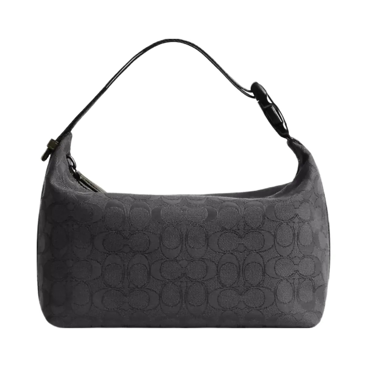 Coach Travel Kit With Speedclip In Signature Jacquard in Black - HypeFly India View 2