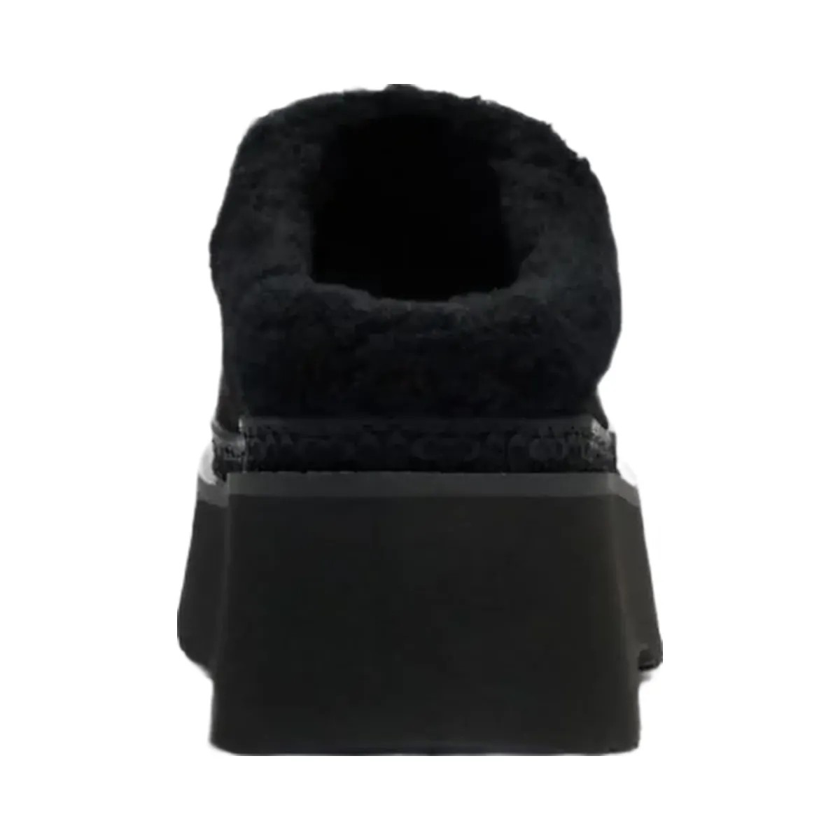 Coach Women's Cecelia Clog In Signature Suede Black - HypeFly India View 4