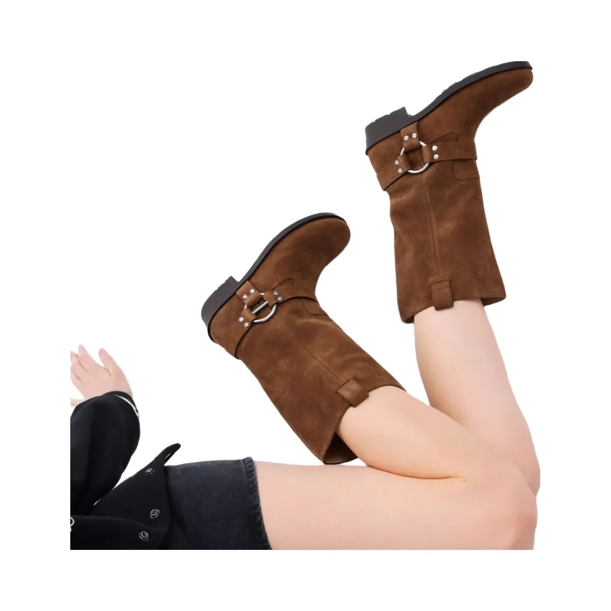 Coach Women's Harness Boot Sable - HypeFly India View 5
