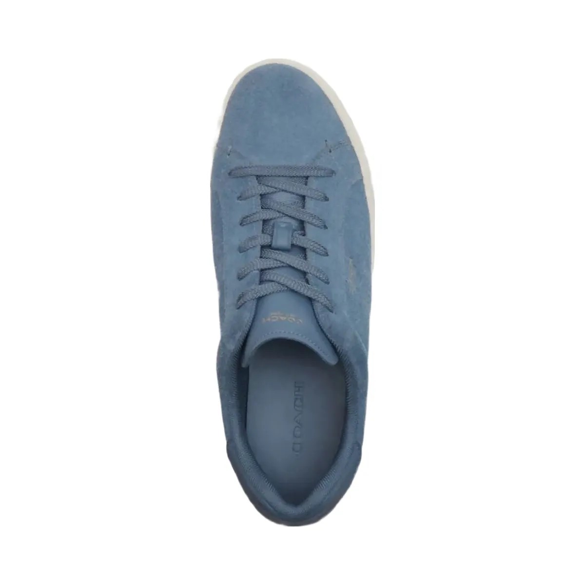 Coach Women's High Line Sneaker Light Denim Chalk - HypeFly India View 3