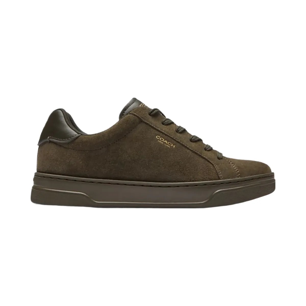 Coach Women's High Line Sneaker Olive - HypeFly India View 1