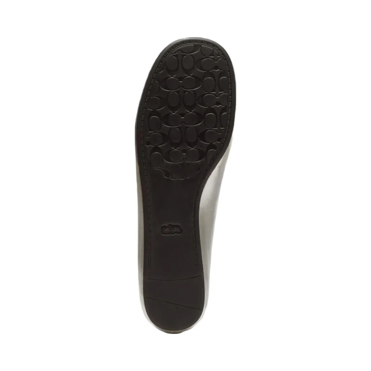 Coach Women's Phoebe Ballet Flat Silver - HypeFly India View 5