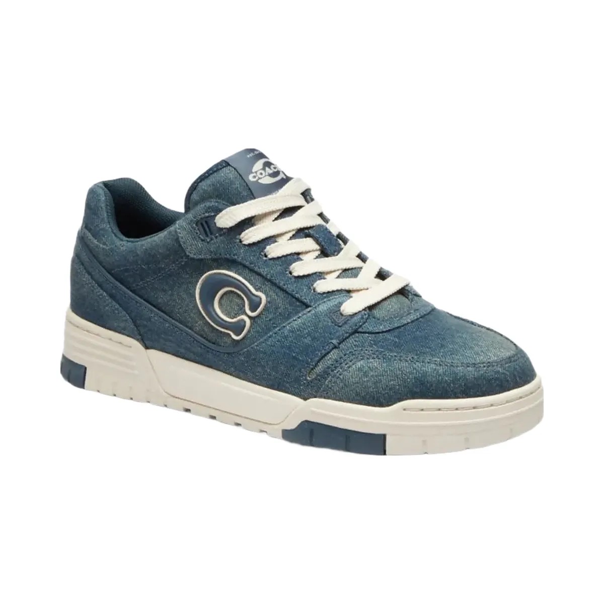 Coach Women's Soho Sneaker In Loved Denim Denim - HypeFly India View 2