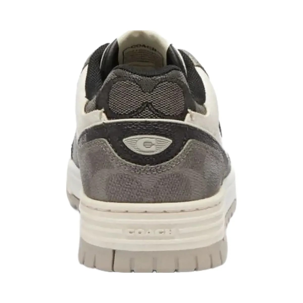Coach Women's Soho Sneaker In Mixed Signature Black Chalk - HypeFly India View 4