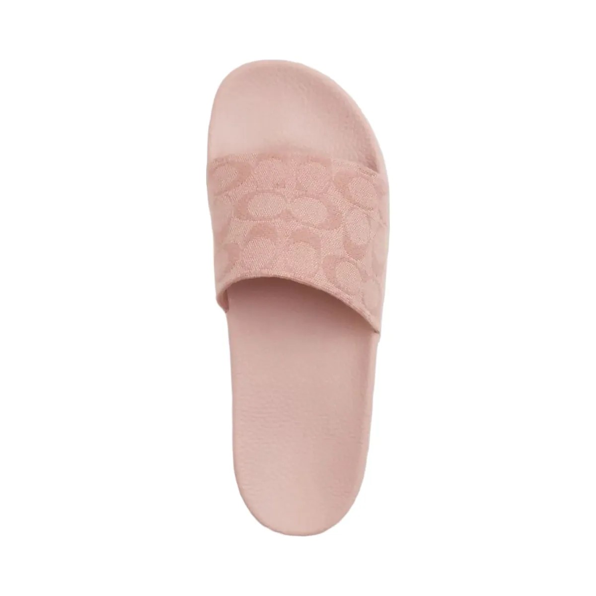 Coach Women's Udele Sport Slide In Signature Jacquard Canvas Carnation - HypeFly India View 3