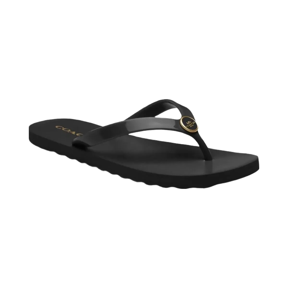 Coach Women's Zayn Flip Flop Black - HypeFly India View 2