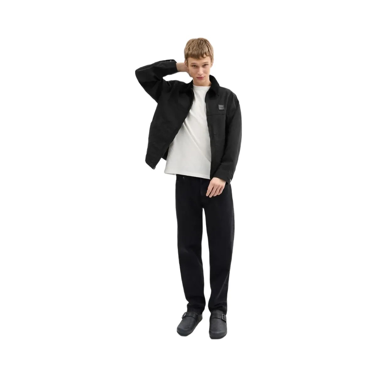 Coach Work Jacket Black - HypeFly India View 2