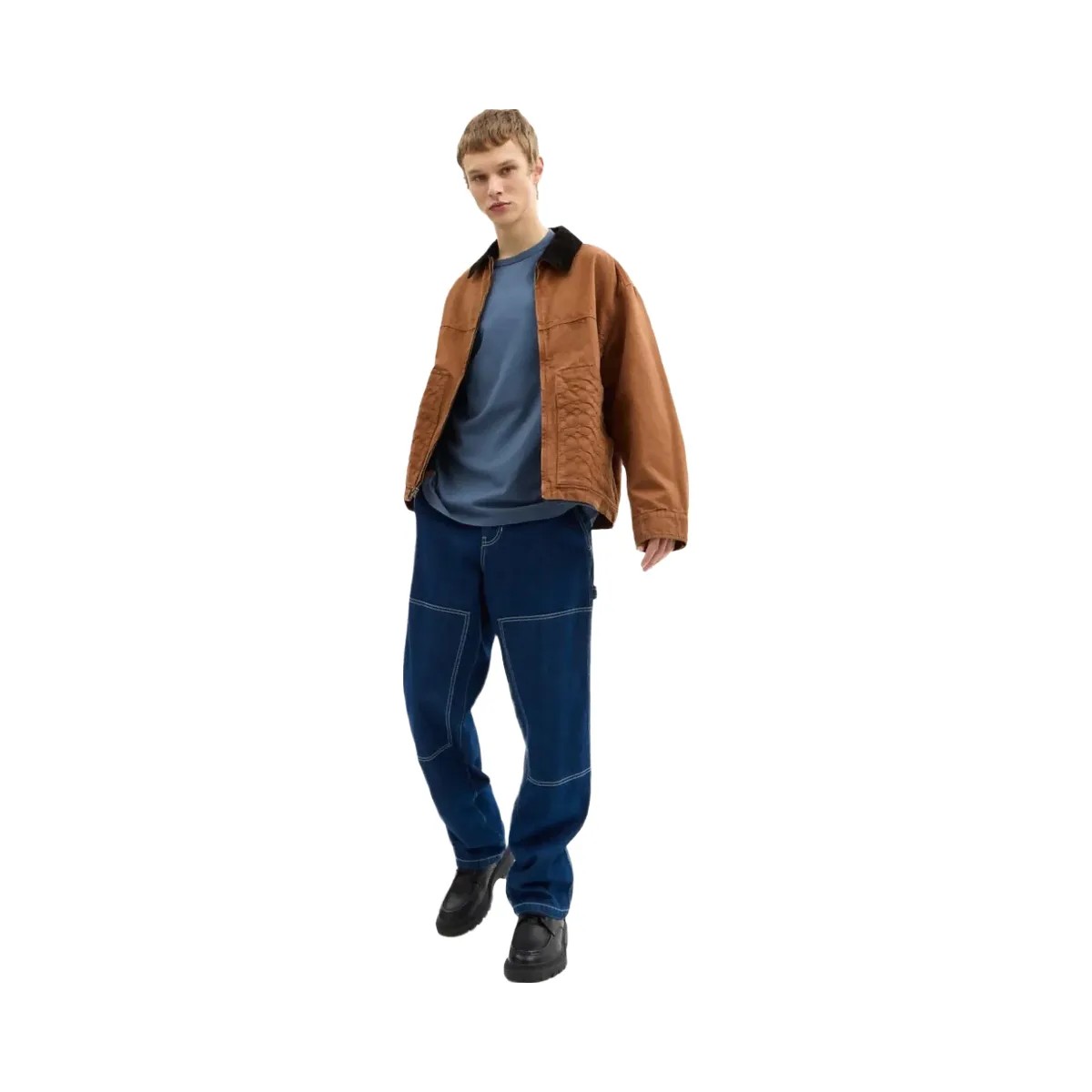 Coach Work Jacket Brown - HypeFly India View 2