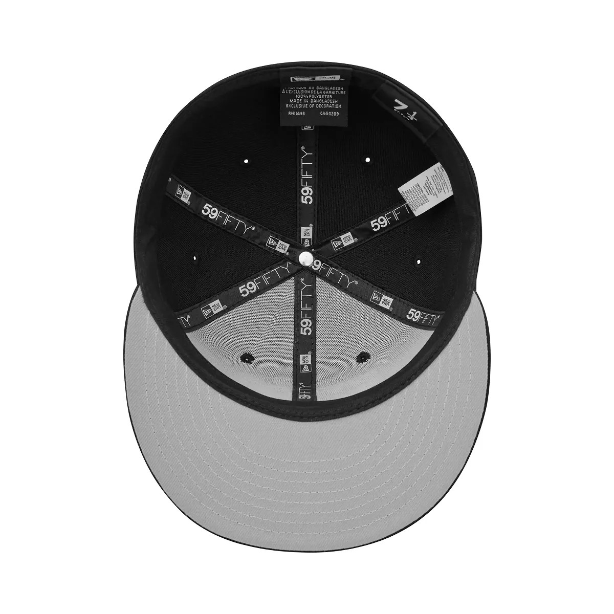 Corteiz Gabriel Moses New Era 59Fifty Fitted Cap Black - HypeFly India View 4