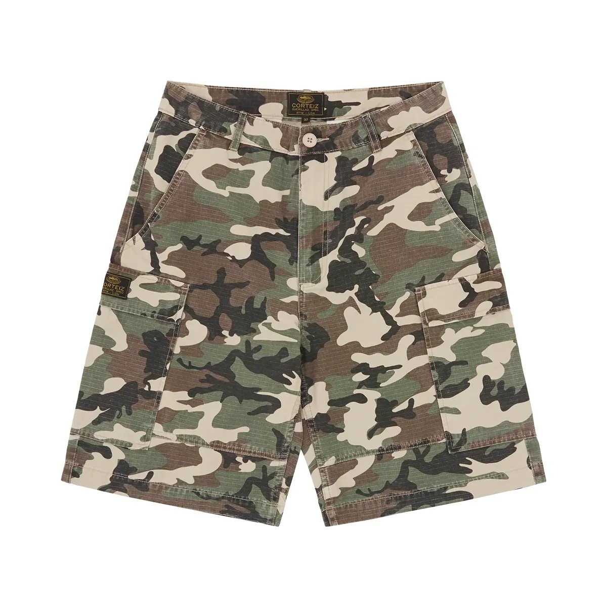 Corteiz Guerillaz Cargo Short Camo - HypeFly India View 1