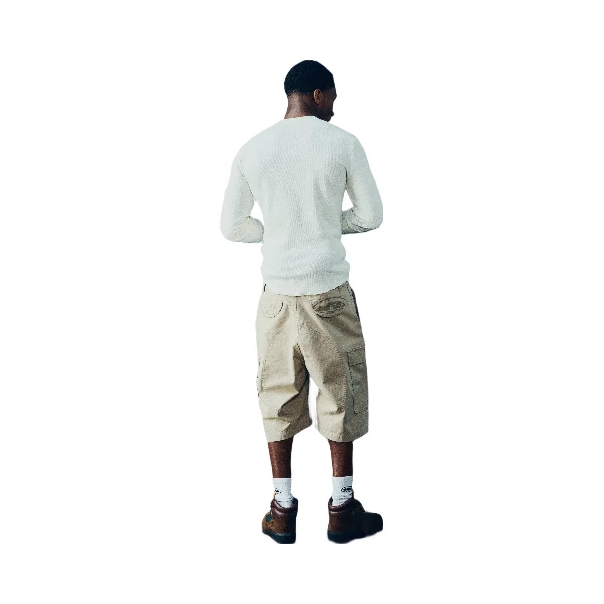 Corteiz Guerillaz Cargo Short Stone - HypeFly India View 3