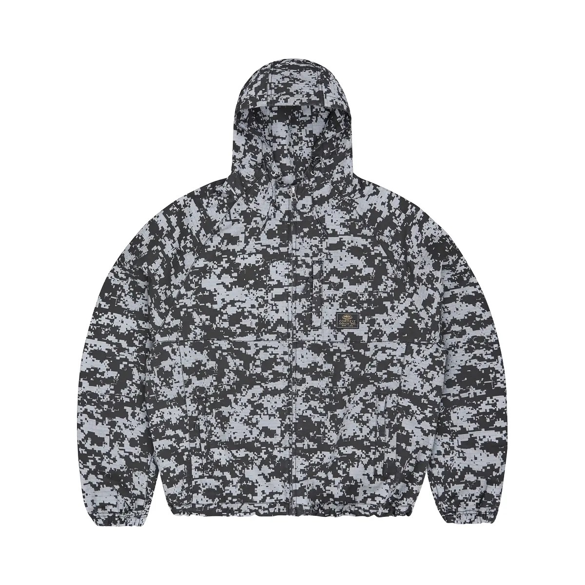 Corteiz Guerillaz Ripstop Jacket Reflective Camo - HypeFly India View 1