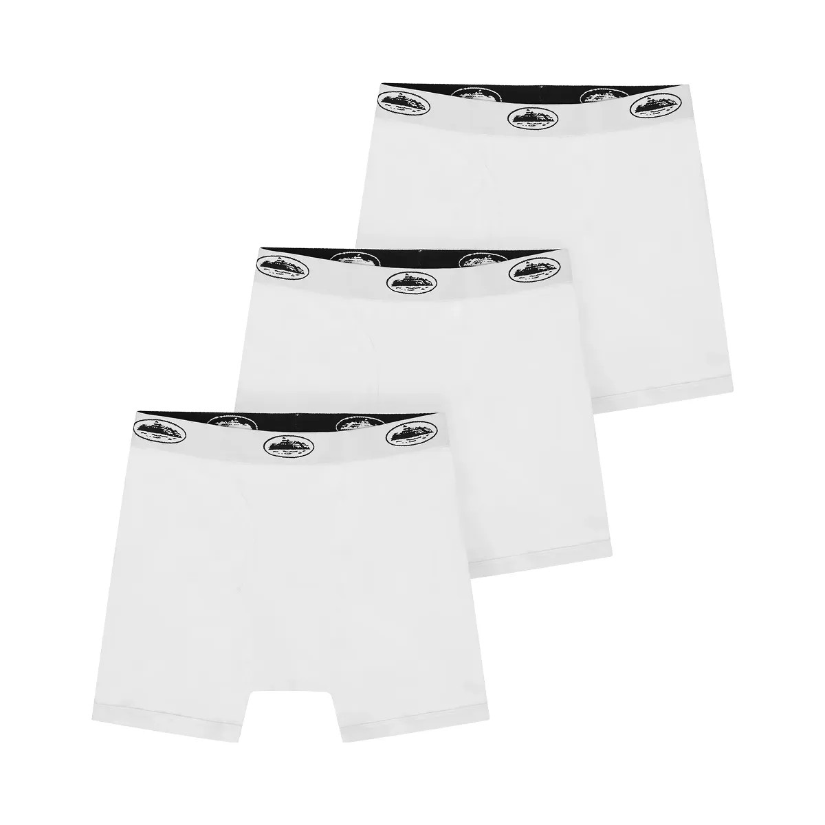 Corteiz White Alcatraz Boxers 3 Pack - HypeFly India View 1