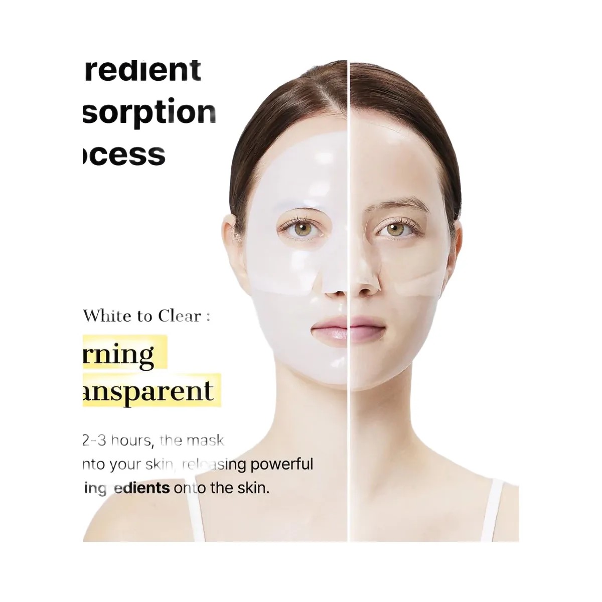 COSRX Advanced Snail Mucin Glass Glow Hydrogel Mask - HypeFly India View 3