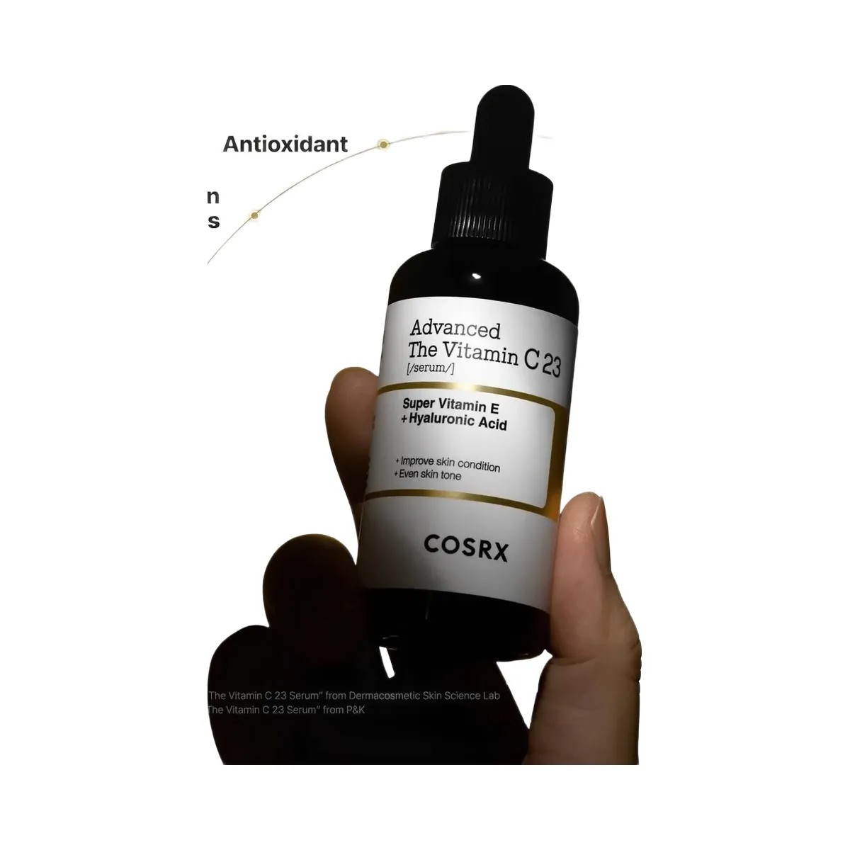 COSRX Advanced The Vitamin C 23 Serum with Super Vitamin E & Hyaluronic Acid - HypeFly India View 3