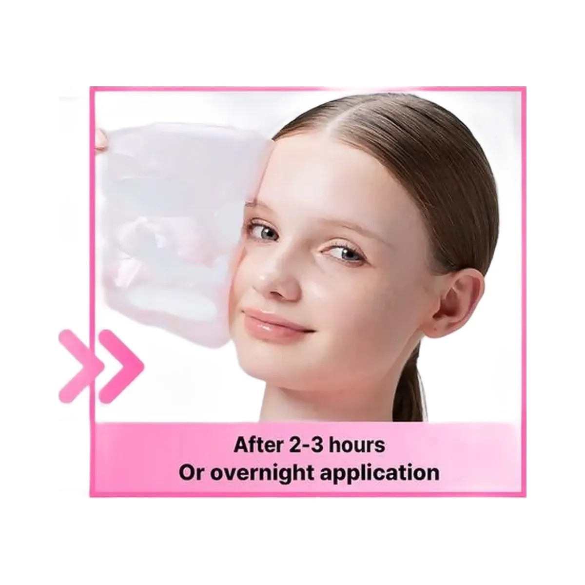 COSRX The Peptide Collagen Lifting Glow Hydrogel Mask - HypeFly India View 6