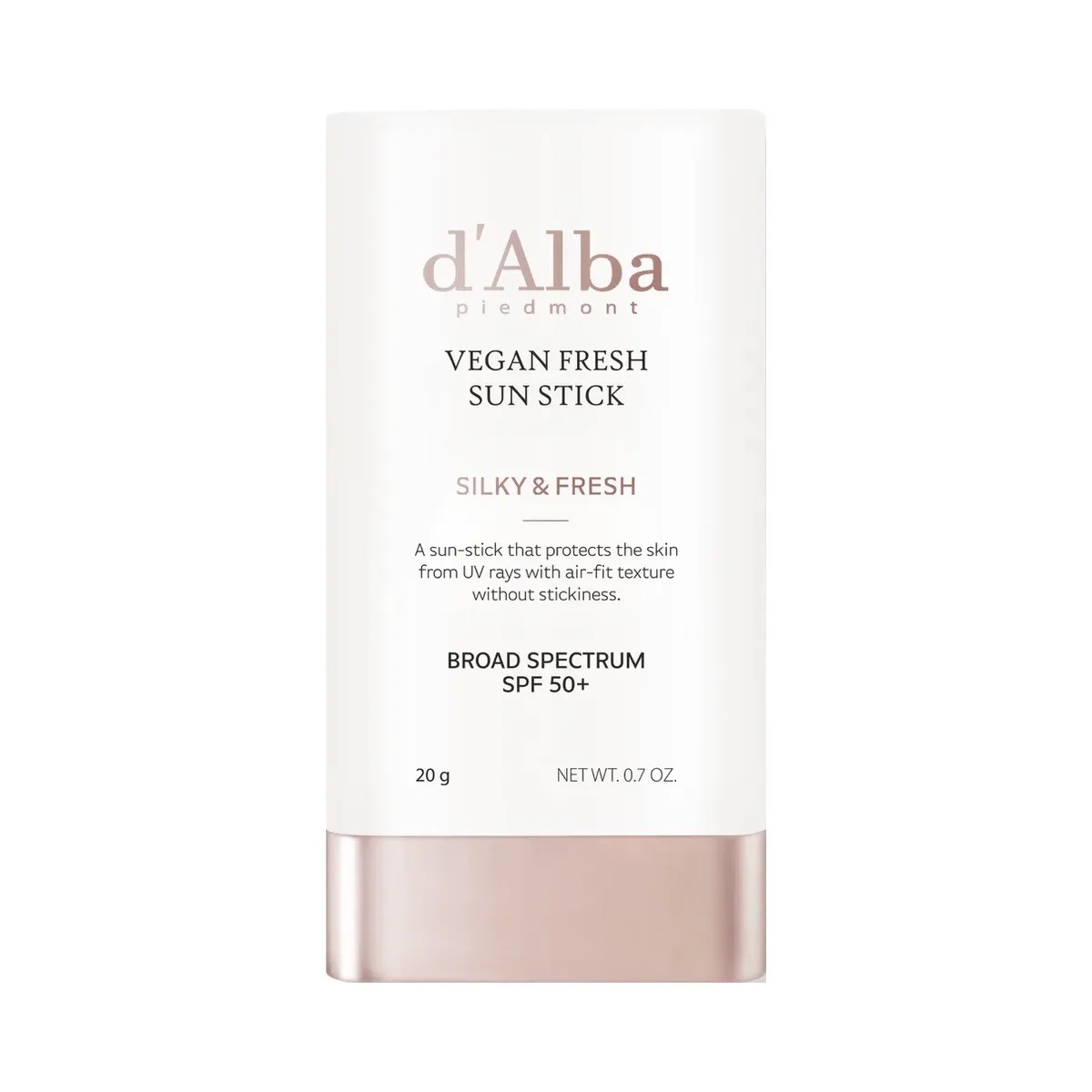 d'Alba Piedmont Vegan Fresh Sun Stick Broad Spectrum 50+ - HypeFly India View 1