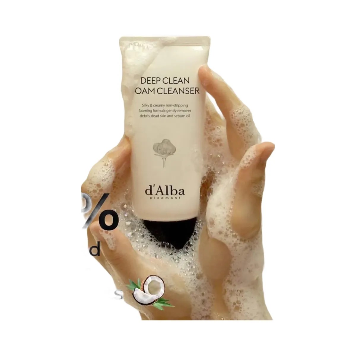 d'Alba Piedmont White Truffle Deep Clean Foam Cleanser - HypeFly India View 5