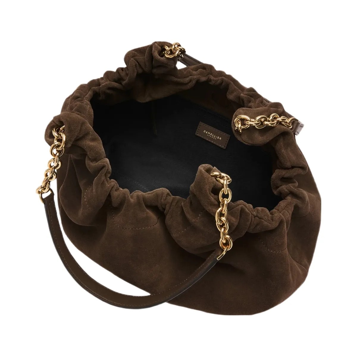 DeMellier The Midi Miami mocha suede & mocha smooth - HypeFly India View 4