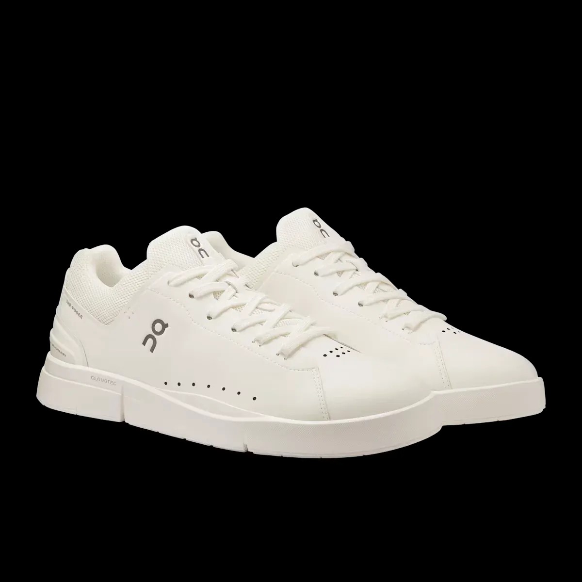 On Running THE ROGER Advantage All White - HypeFly India View 2