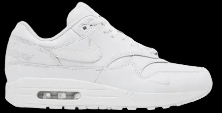 Supreme x Air Max 1 '87 SP 'Triple White' - HypeFly India View 1