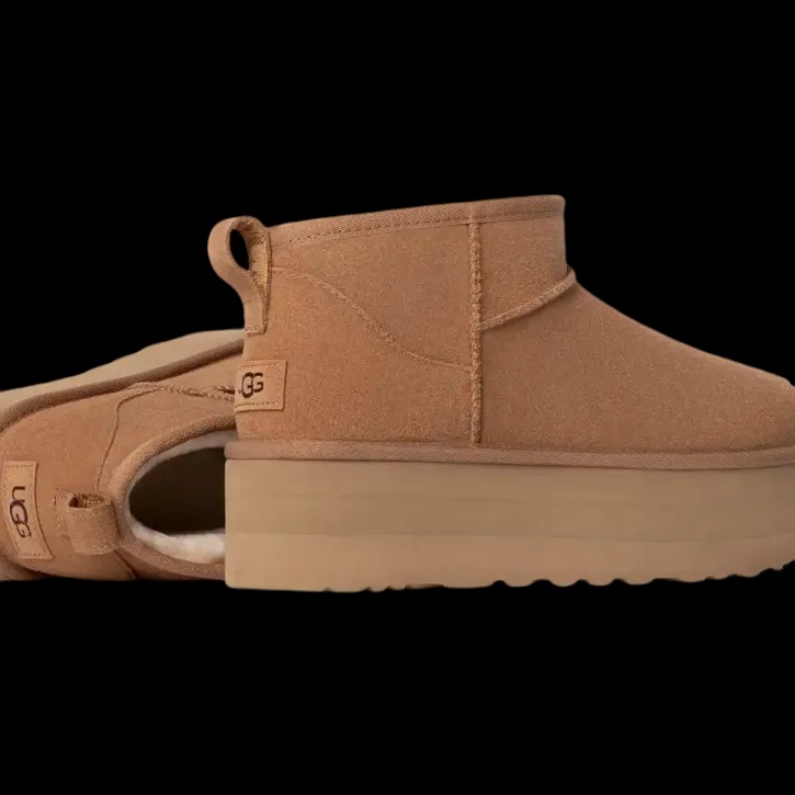 Uggs Classic Ultra Mini Platform Chestnut - HypeFly India View 3