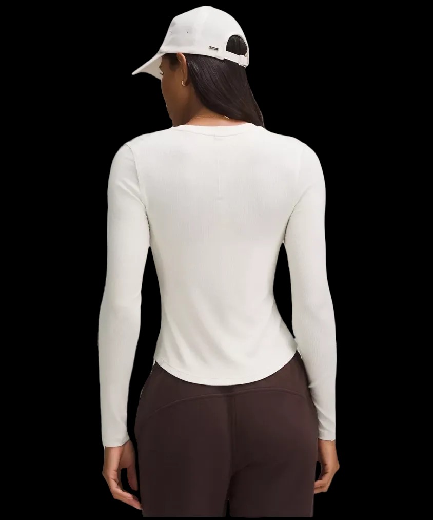 Lululemon Hold Tight Long-Sleeve Henley Bone - HypeFly India View 3