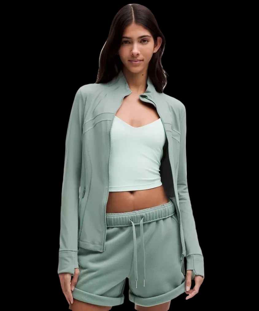 Lululemon Define Jacket Nulu Crater Blue - HypeFly India View 1